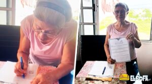 Abuelita cumple su sueño de terminar la primaria en Tamaulipas