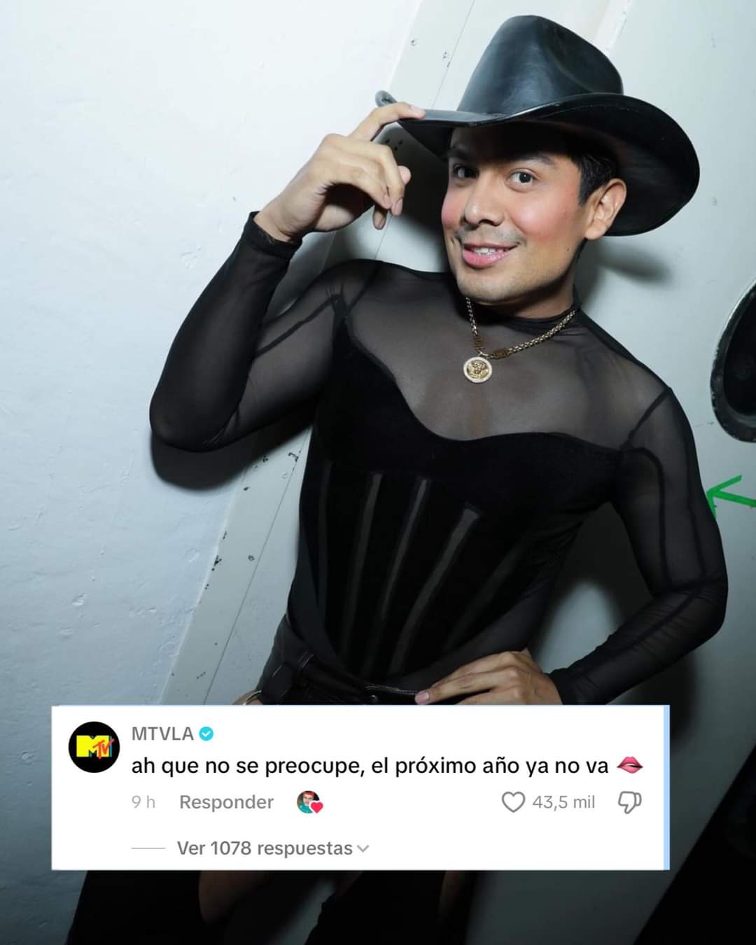 Respuesta de MTV para Ricardo Peralta 