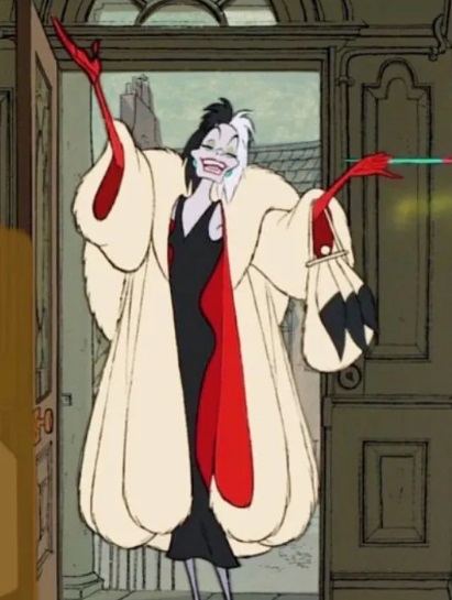 Cruella de Vil es villana de Disney