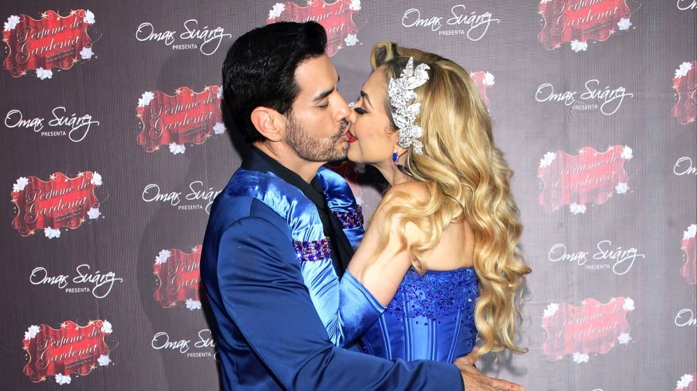 David Zepeda y Aracely Arámbula beso