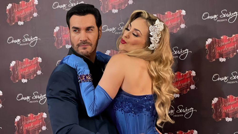 David Zepeda y Aracely Arámbula presentan Perfume de gardenias