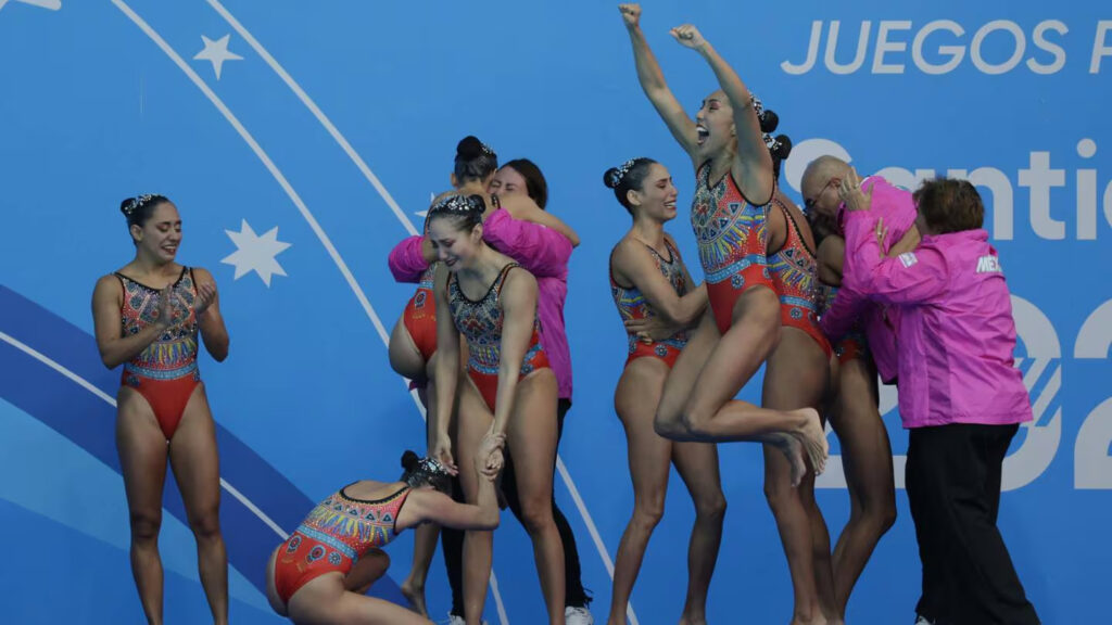 Equipo de natacion mexicano