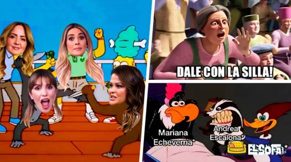 Memes de Mariana Echeverría tras confrontación en Hoy