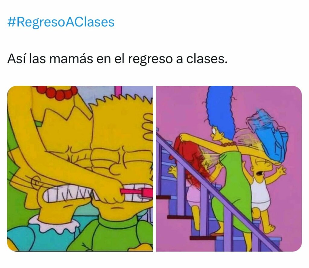 Regreso a clases mamás