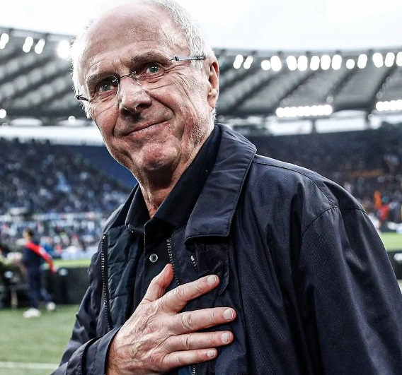 ¿Quién fue el exentrenador Sven-Goran Eriksson?