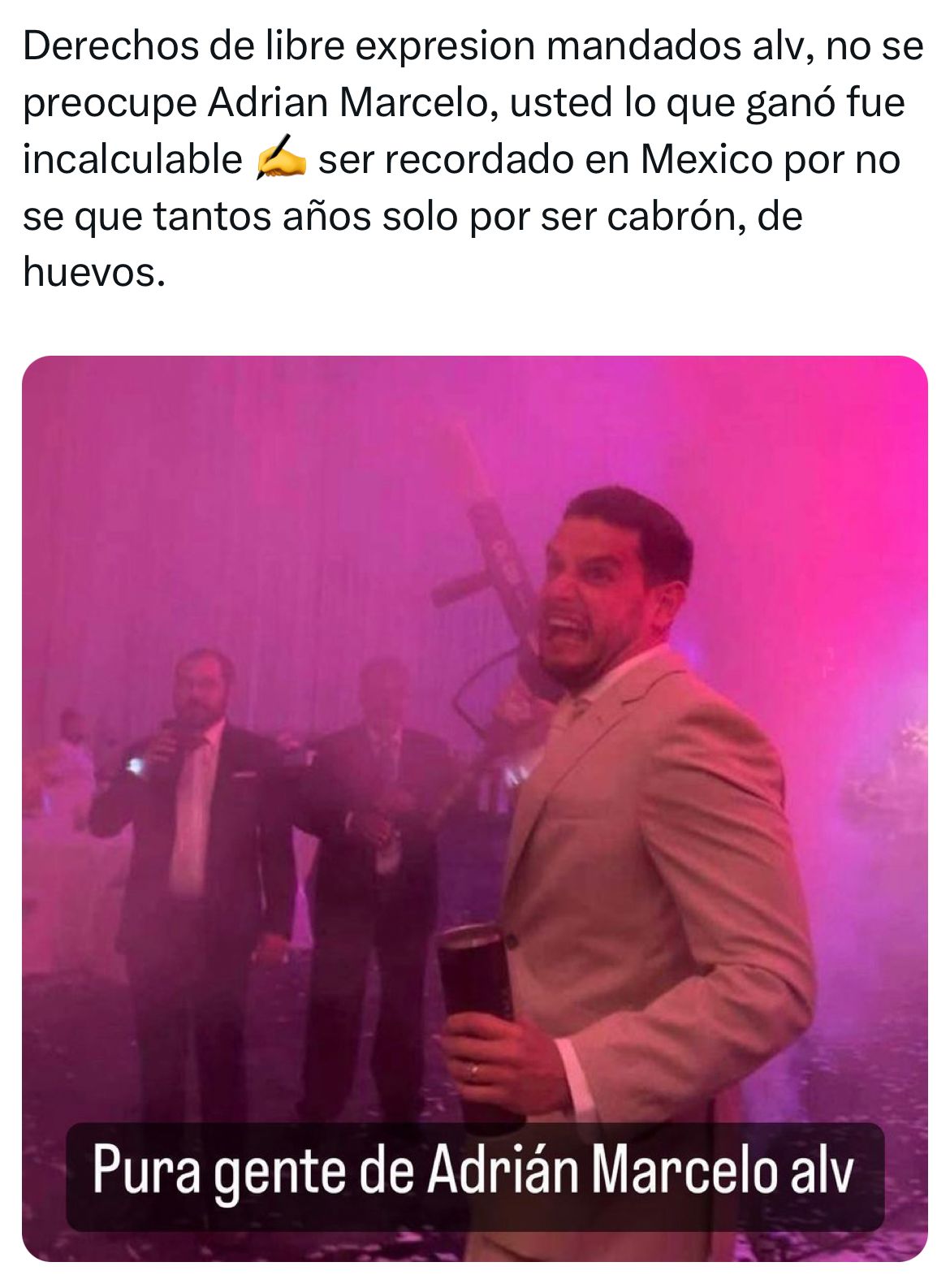 Memes del retiro de Adrián Marcelo de LCDLF