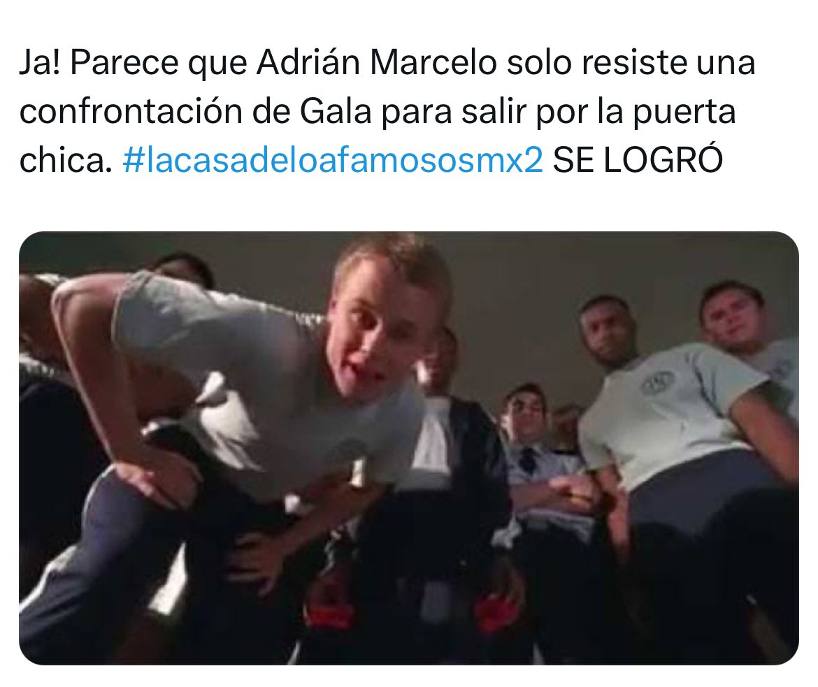 Así fue salida de Adrián Marcelo