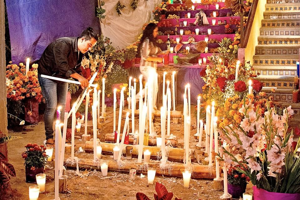 Así es del día de Muertos en Malinalco