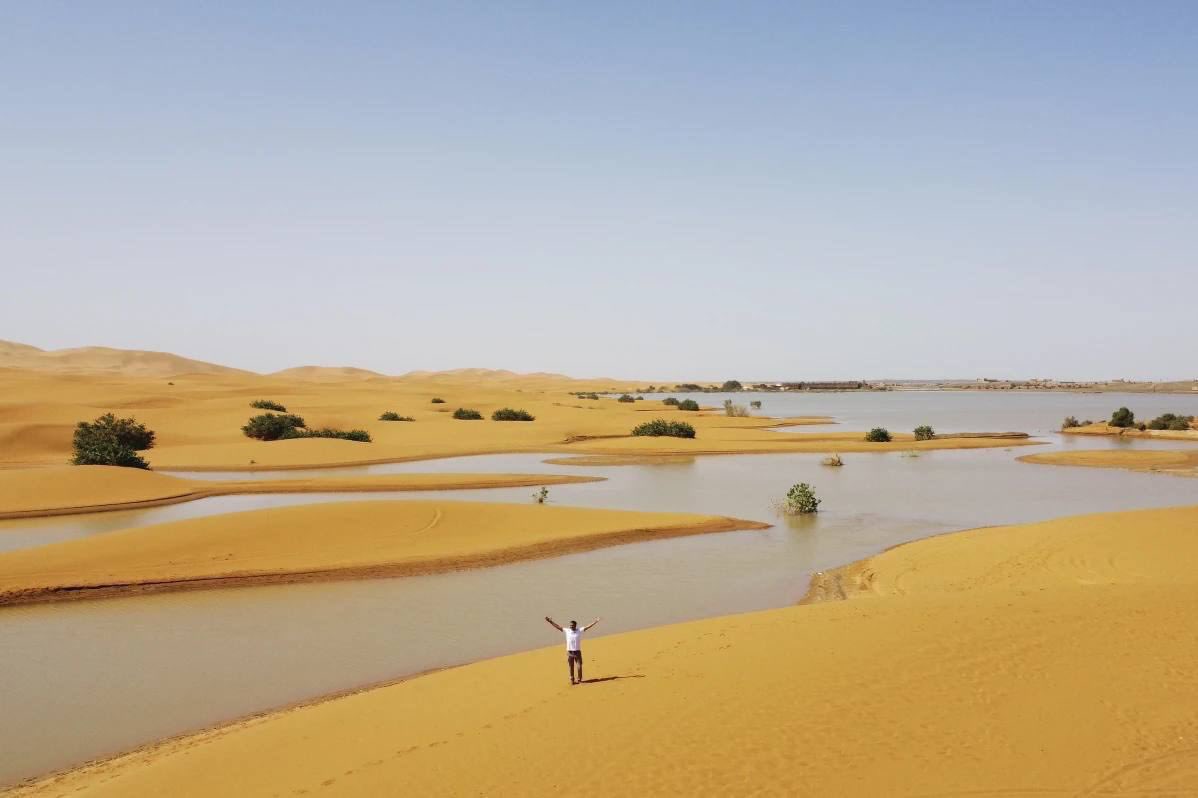 Así se ve el desierto del Sahara ahora