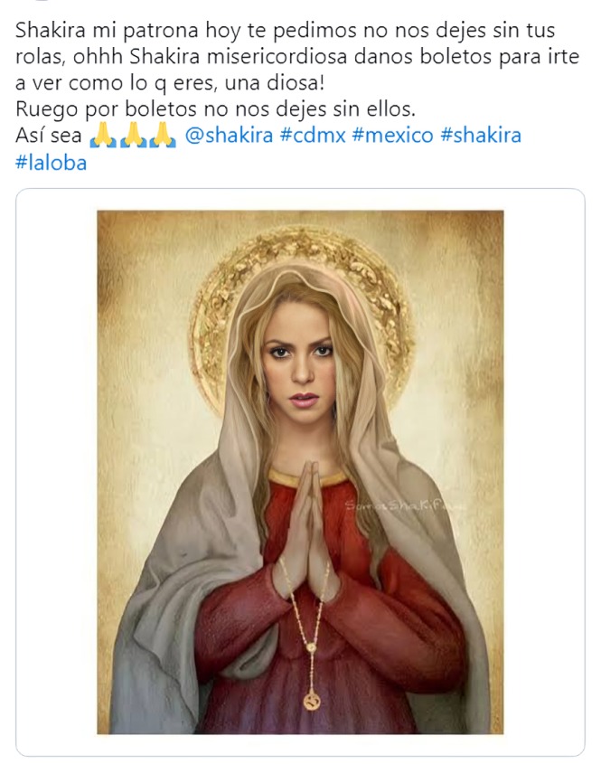 Memes del concierto de Shakira