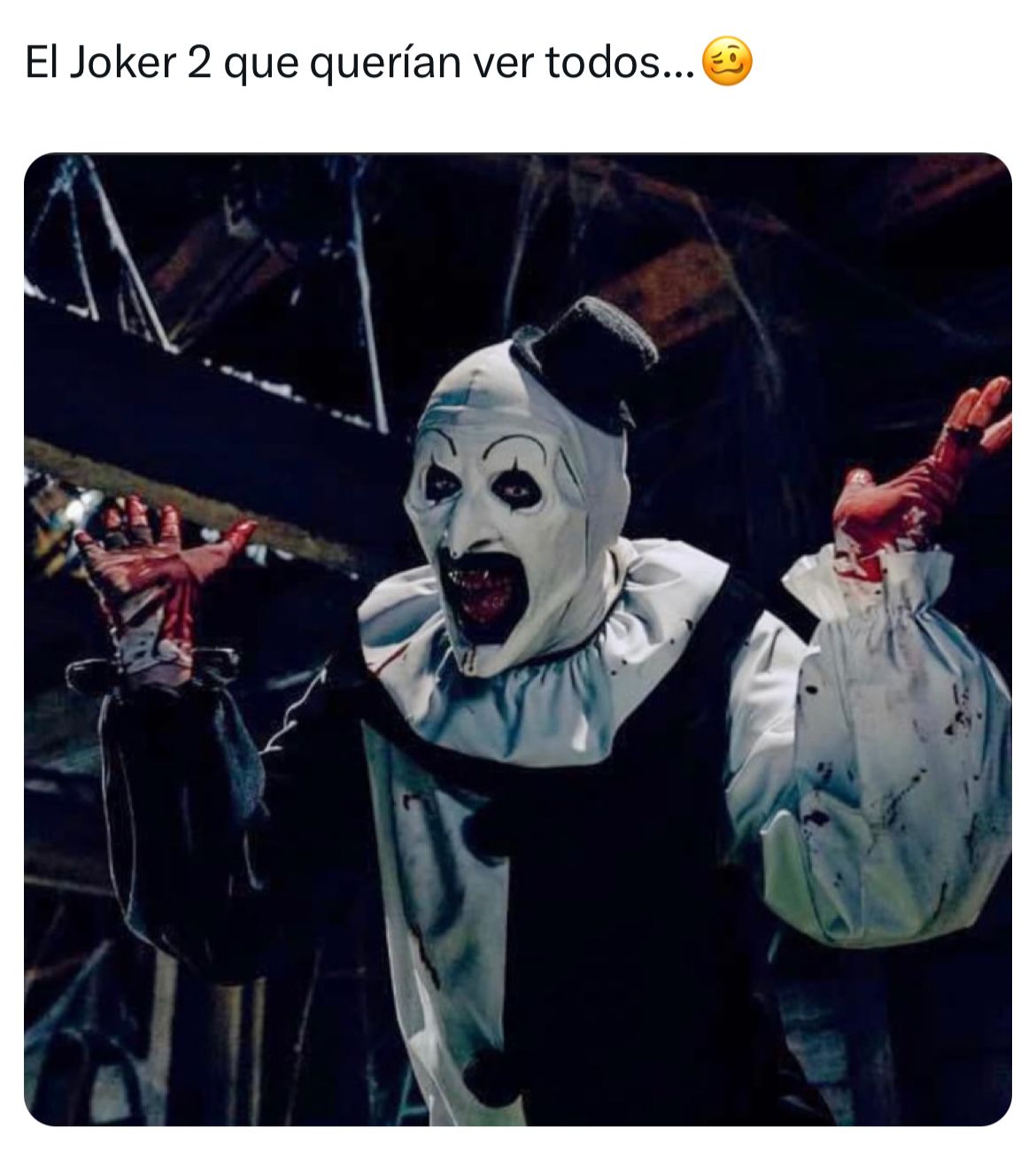 Usuarios publican memes sobre el Joker 2