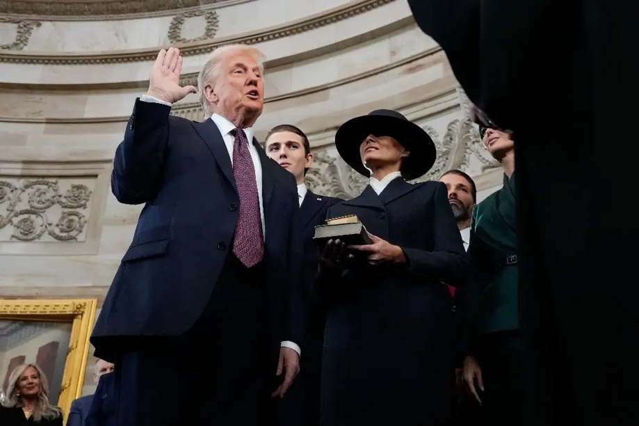 Trump protesta
