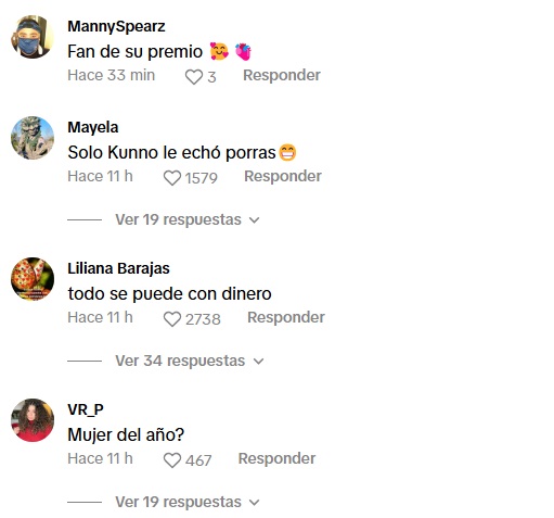 Reacciones hacia Ángela Aguilar como Mujer del Año