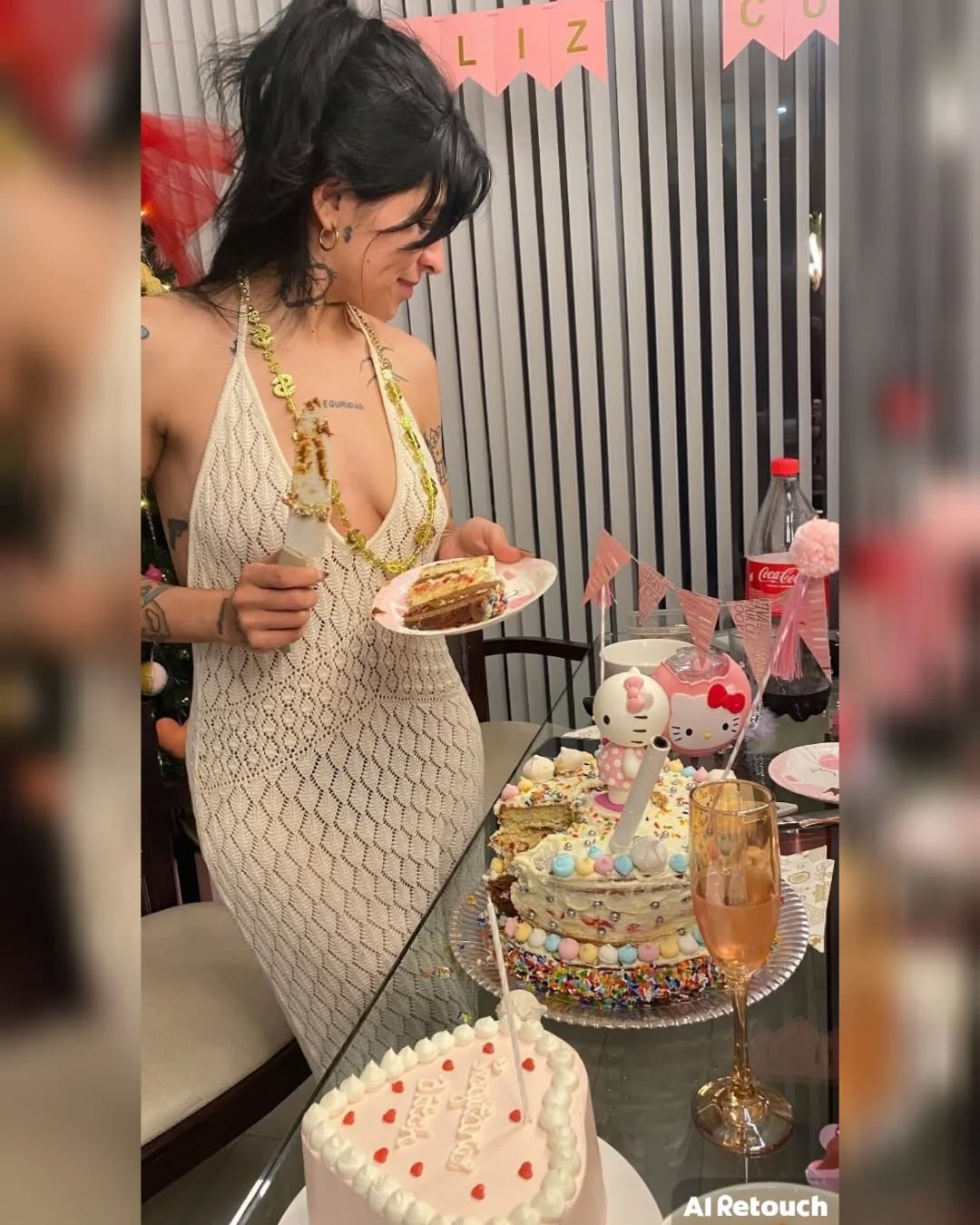 Así fue la fiesta de cumpleaños de Cazzu con Inti