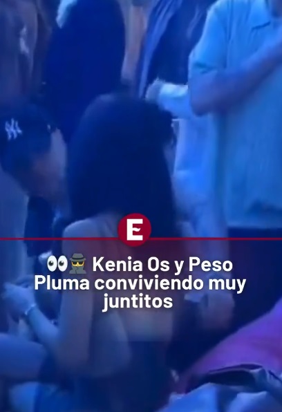 Peso Pluma captado con Kenia Os