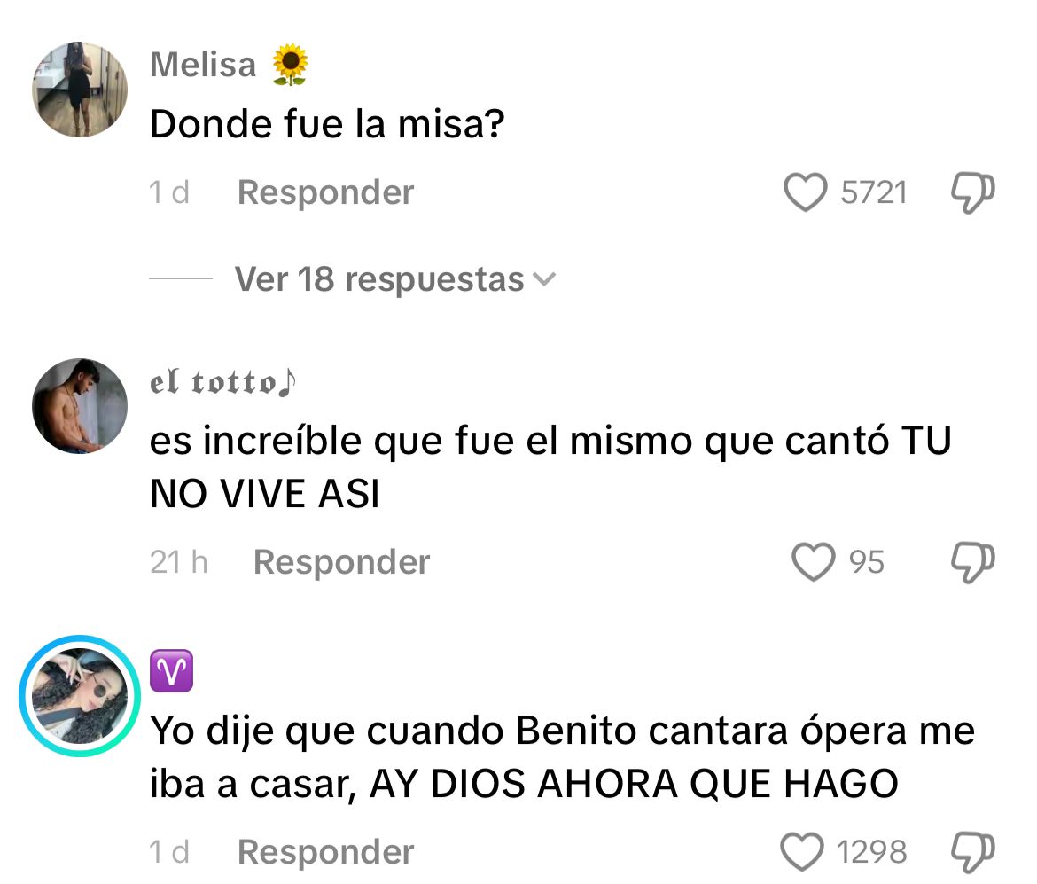 Reacciones sobre canto de Bad Bunny