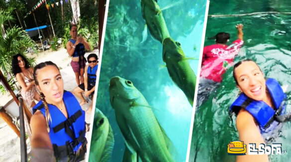 Influencer tira su celular en cenote de Tulum |VIDEO