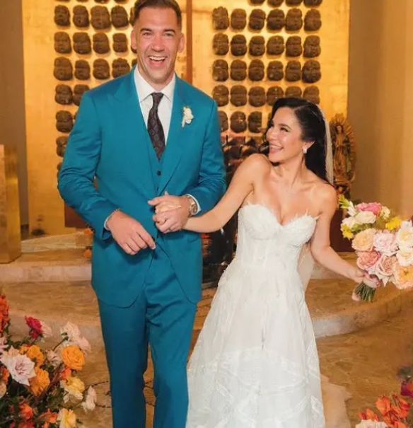 Así fue la boda entre Martha Higareda y Lewis Howes