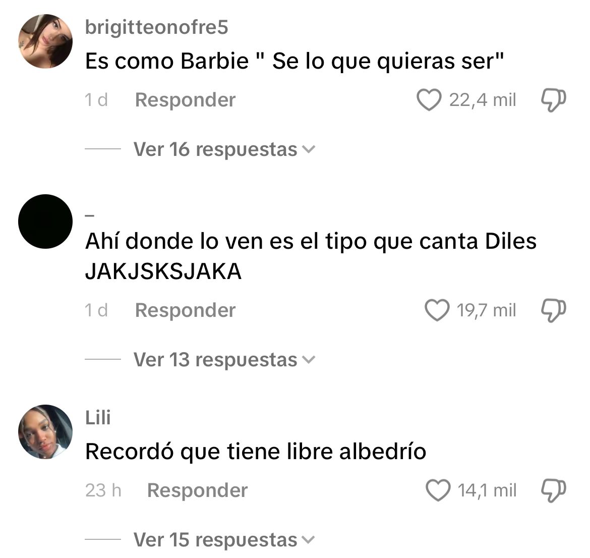 Comentarios sobre interpretación de Bad Bunny