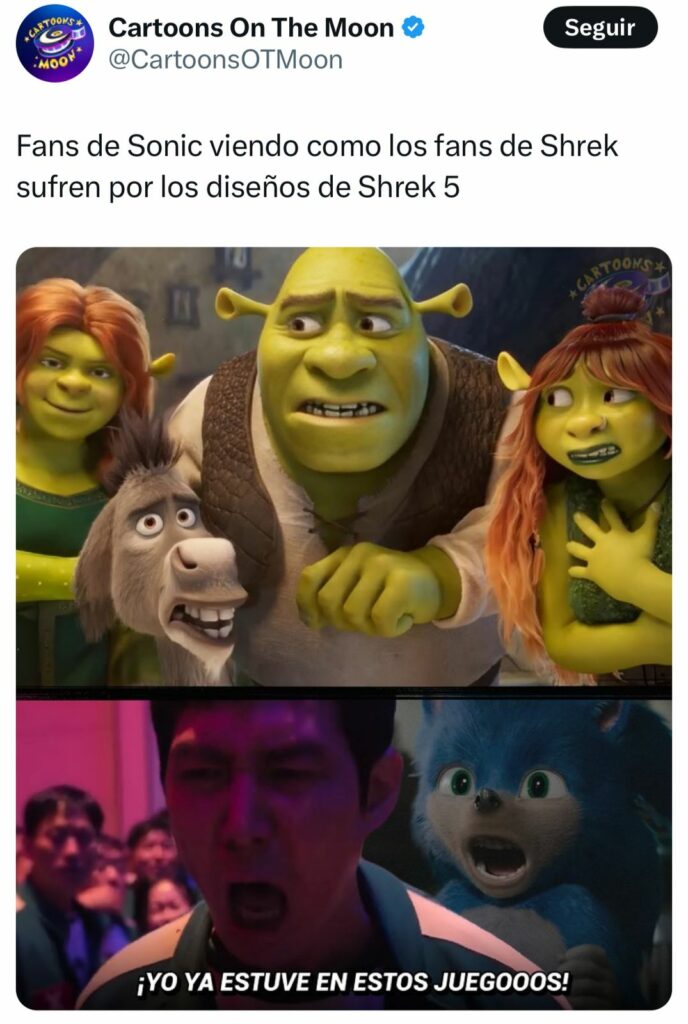 Shrek 5 ataques