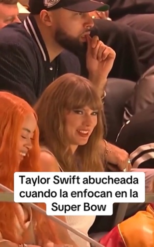 Abuchean a Taylor Swift en el Super Bowl