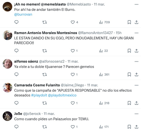 Reacciones sobre video de Roberto Palazuelos