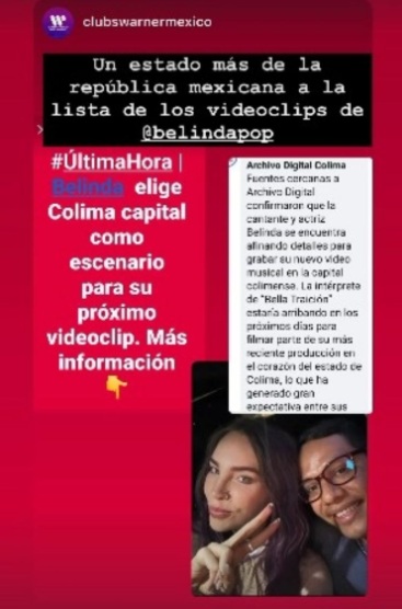 Belinda aparece con nuevo cambio de estilo