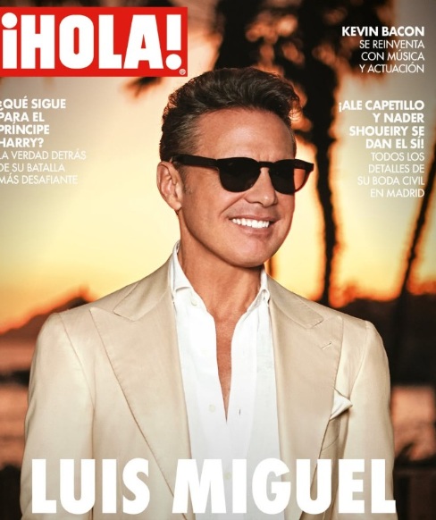 Luis Miguel aparece rejuvenecido en revista