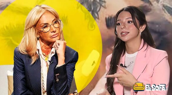 Adela Micha se burla de Ángela Aguilar por tatuaje de Nodal