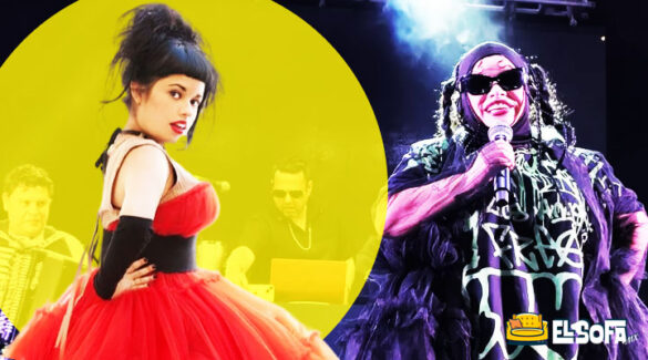 Amandititita preocupa por estar sentada en concierto |VIDEO