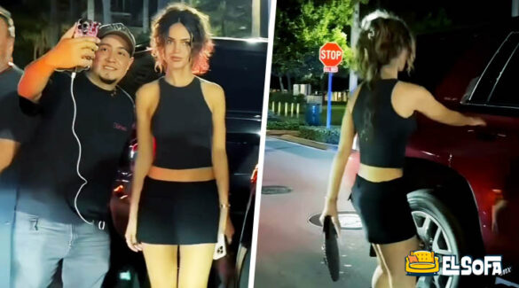 Captan a Eiza González haciendo desplante a fans |VIDEO
