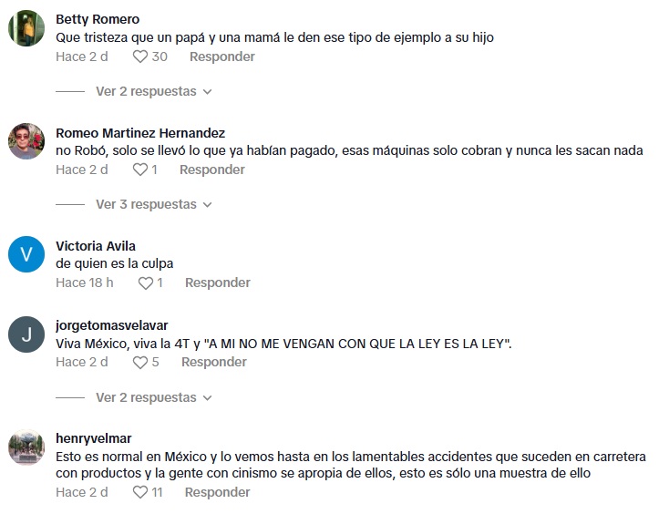 Redes reaccionan a video de niña robando peluches