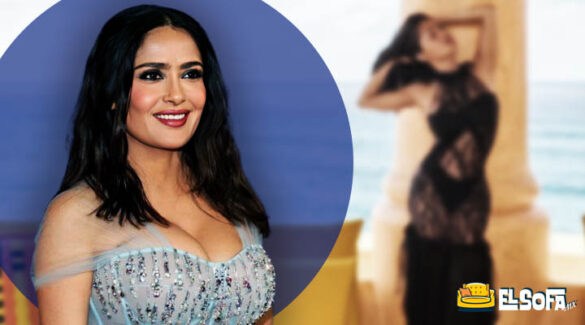 Salma Hayek impacta con bikini en portada de revista |FOTOS