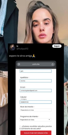 Inscripción de Gala Montes a la escuela divide reacciones