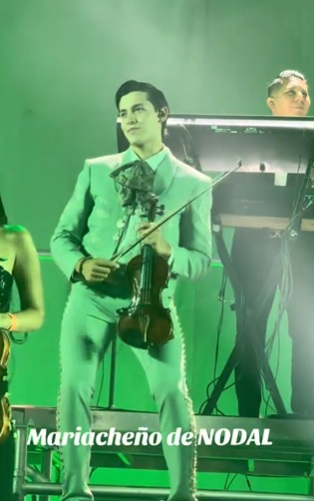 ¿Quién es el mariachi de Nodal que roba corazones de fans?