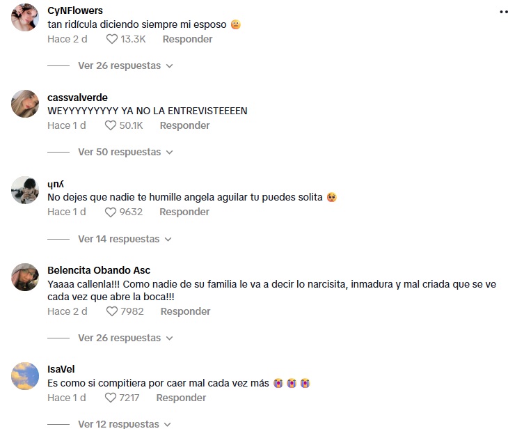 Reacciones sobre crítica de Ángela Aguilar hacia Nodal