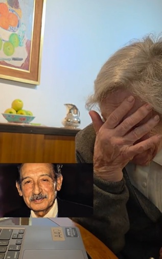 Redes reaccionan a video de abuelita conmovida