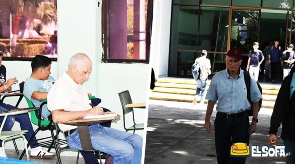 Abuelito de 80 años entra a estudiar a la universidad |FOTOS