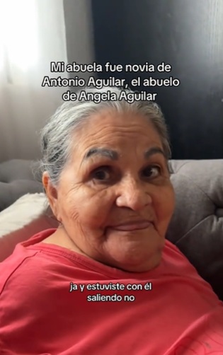 Abuelita confiesa que fue novia de Antonio Aguilar 