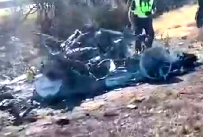 Así quedó el auto de Diogo Jota tras accidente