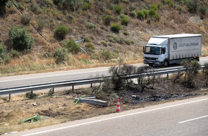 Autopista en la que se encontraba Diogo Jota