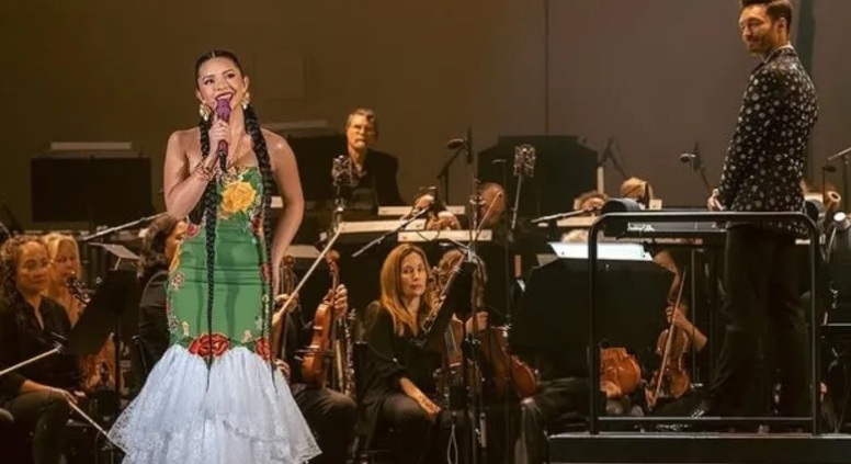 A Ángela Aguilar no le va bien en sus conciertos