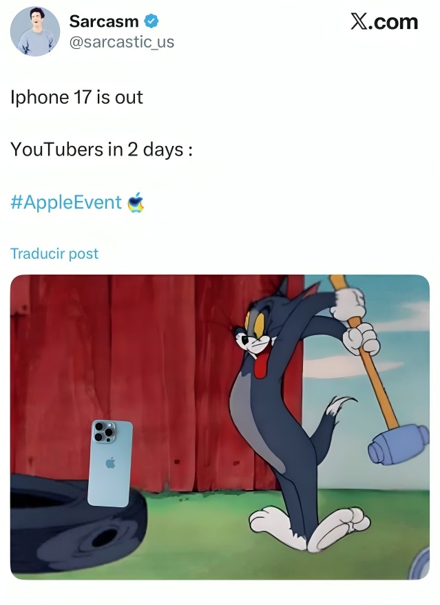 Así reaccionaron las redes al iPhone 17