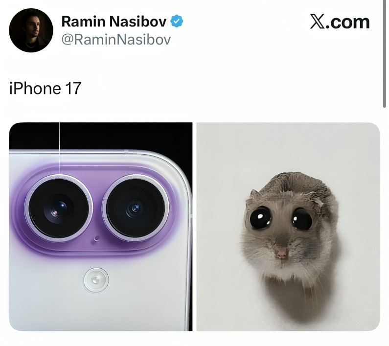 Los memes que dejó el iPhone 17