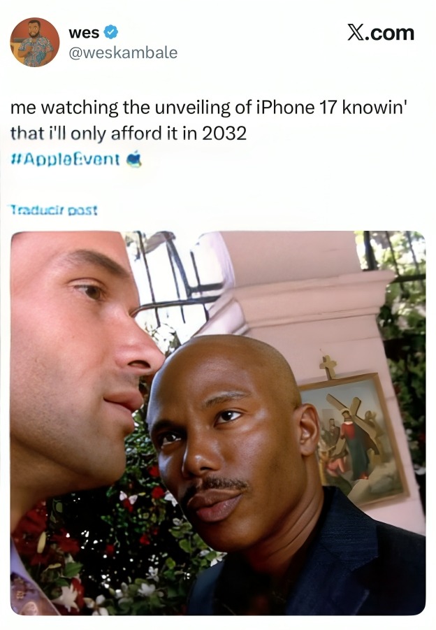 Los mejores memes del iPhone 17