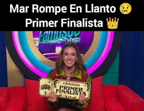 Mar Contreras habla sobre su pase a la final