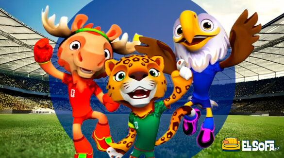 Zayu, Maple y Clutch, las mascotas del Mundial 2026