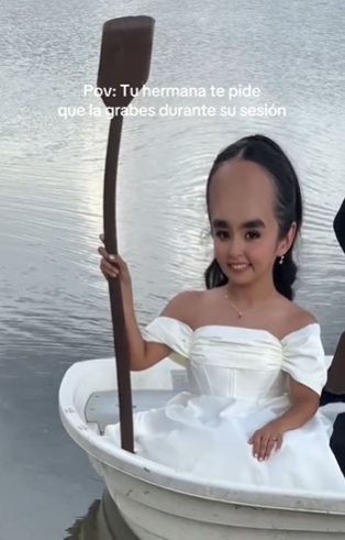 Hermana intenta ridiculizar a novia en video de boda