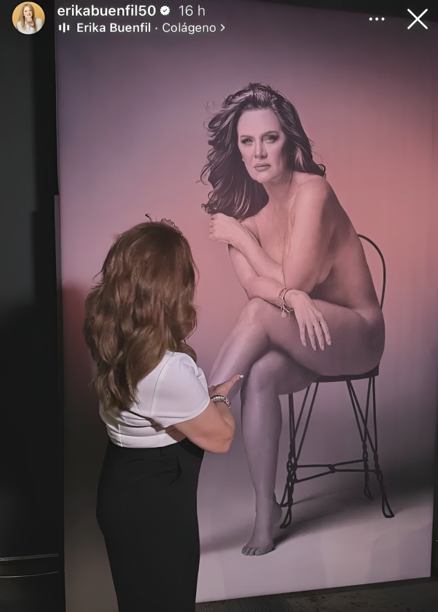 Erika Buenfil fotos posando desnuda