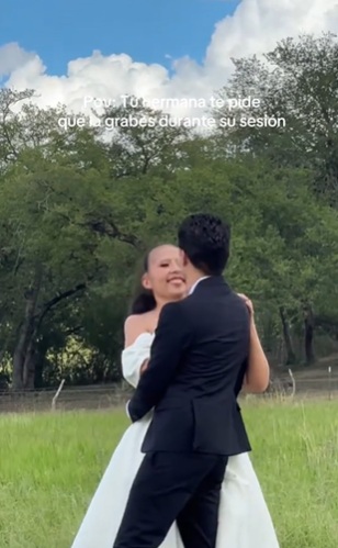 Video de broma de hermana a novia abre debate en redes